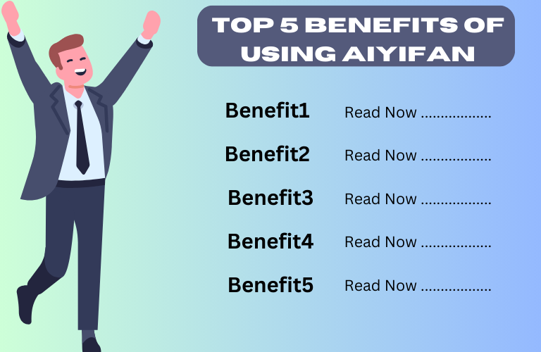 A business man enjoy using Aiyifan